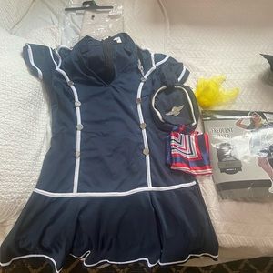 Flight attendant costume
